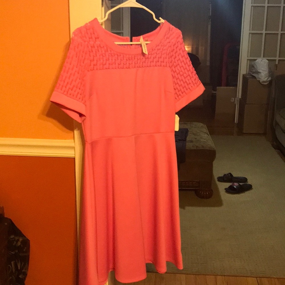 Pink dress